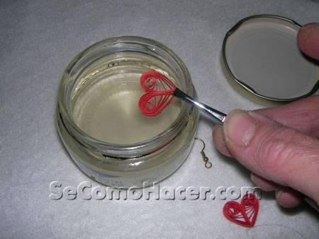 Cómo hacer pendientes de corazón