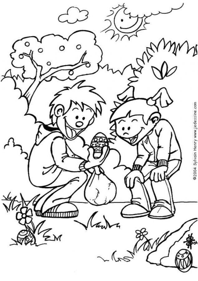 Easter Egg Coloring Pages Easter Egg Coloring Pages