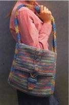 ¿Cómo tejer un bolso unisex?