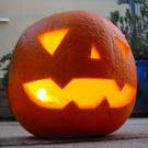 Calabaza de noche de brujas