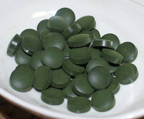 Tabletas de spirulina